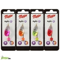 Mepps Aglia-E Papírkártyás Körforgó Villantó | Méret: 3, Szín: Citromsárga, Tömeg: 6,5 G