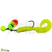 Mepps Spinflex gumihal körforgó villantóval | Méret: 2, Szín: Sárga-Tigris, Tömeg: 10G 1db/csomag