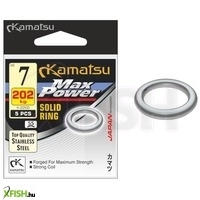 Kamatsu Solid Ring Max Power Ezüst Karika 8mm 391Kg 5db/csomag