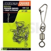 Nevis Feeder Forgókapocs 16-Os 10 Db/Csomag