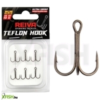 Reiva Teflon Treble Hármashorog 12-es 6db/csomag