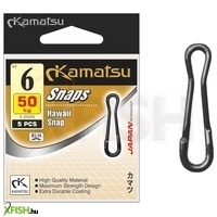 Kamatsu Hawaii Snap K2026 Gyorskapocs 6-os 50Kg 10db/csomag