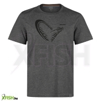 Savage Gear Simply Savage Jaw Tee Sötét Szürke Horgász Póló Xl