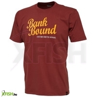 Prologic Bank Bound Custom Tee Dark Grey Sötétszürke Horgász Póló M