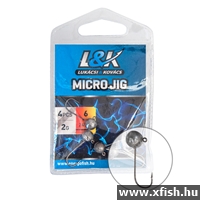 L&K Micro Jig Fej 2316 1/0 2G 4 db/csomag