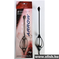 Top Mix Négybordás Arrow Method Feeder Kosár, 45G