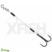 Delphin Bomb! Twisto Rigs Fluorocarbon Rablóhalas Előke / 3Db