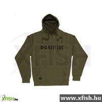 Navitas Core Hoody kapucnis pulóver Green M (NTTH 4605) Kenguru Zsebbel