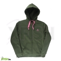 Navitas Womens Sherpa Fleece Hoody Kapucnis Női Pulóver Zöld L