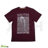Navitas Joy Tee Burgundy Bordó Halas Póló M