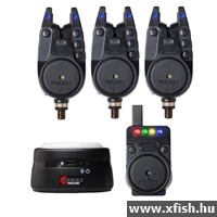 Prologic C-Series Alarm Elektromos Kapásjelző Szett Kék Kijelzés 3+1+1 Sátorlámpa