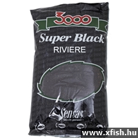 Sensas 3000 River Black Folyóvizi Horgász Etetőanyag 1Kg