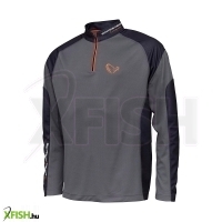 Savage Gear Tournament Szürke Hosszú Ujjú Horgász Póló L
