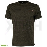 Savage Gear Fighter Stretch T Shirt Horgász Póló Oliva S