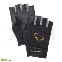 Savage Gear Könnyű Neoprén Fél Kesztyű M-es