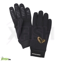 Savage Gear Neoprén Fekete Téli Kesztyű L-es
