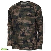 Prologic Camo Long Sleeve Hosszú Ujjú Póló Terep Mintás Xxl