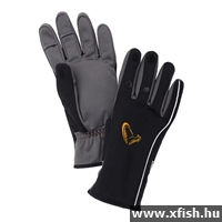 Savage Gear Szürke Fekete Téli Kesztyű XL-es