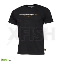 Savage Gear Junior T Shirt Horgász Póló Fekete 12-14 Éves Gyermekek Számára