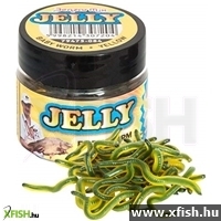 Benzar Jelly Baits Baby Worm Sárga Csali Imitáció
