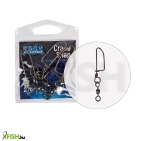 Koos Crane Harcsás Forgó Coastlock Kapoccsal 2/0×7 4Db/Csomag