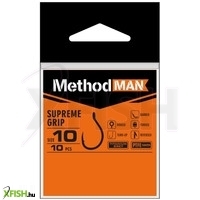 Methodman Supreme Grip Pontyozó Horog 14-es 10db/csomag