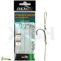 Nevis Feeder Előke Fonott Zsinóron 6-Os 3Db/Cs