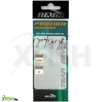 Nevis Feeder Előke Tüskével Monofil Zsinóron 6-Os 5Db/Cs Előkötött Horog