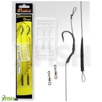 Nevis Előkötött Bojlis Horog Line Aliger Rig 2Db/Cs 6-Os Méret