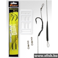 Nevis Előkötött Bojlis Horog Line Aliger Rig 2Db/Cs 4-Es Méret