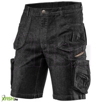 Neotools Denim Farmer Horgász Rövidnadrág Fekete Xl