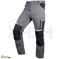 Neotools Profilozott Térdbetétes Horgász Nadrág Szürke Fekete Xl