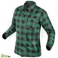 Neotools Flanel Horgász Ing Zöld Fekete M