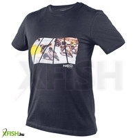 Neotools Motorkerékpár Mintás Horgász Póló L