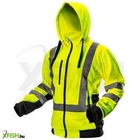 Neotools Láthatósági Horgász Kabát Kapucnival Citromsárga Xxl