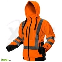 Neotools Láthatósági Horgász Kabát Kapucnival Narancssárga M