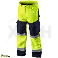 Neotools Láthatósági Softshell Horgász Nadrág Sárga Xl
