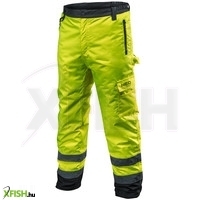 Neotools Láthatósági Softshell Horgász Nadrág Citromsárga S