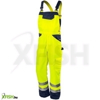 Neotools Láthatósági Kantáros Lélegzős Horgász Nadrág Citromsárga S