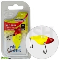Wizard Bld Spin Bream Villantó 12Gr Yellow Red Head Sárga, Piros Fejjel
