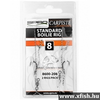 Carpiste Carp Előkötött Bojlis Horog 2Db/Cs.