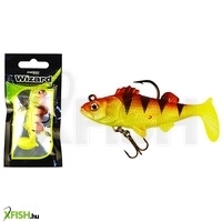 Wizard Swimbait Perch Gumihal Yellow Redtiger 3 Inch 1db/csomag
