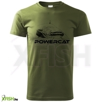 Nevis Powercat Harcsa Mintás Horgász Póló S