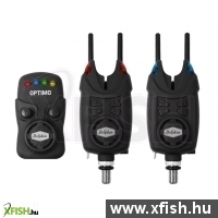 Delphin Optimo 9V Elektromos Kapásjelző Szett 2+1 (Ajándék Swingerrel és Botvédő Fülekkel)