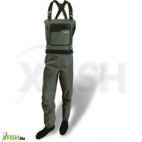 Black Cat Waders L Green Pvc Kantáros Gázlónadrág XL-es