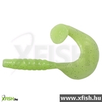 Nevis Vantege Gumihal Twister Spira 8Cm 10Db/Cs/Zöld/