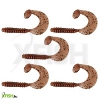 Nevis Vantage Gumihal Twister Spira 10Cm 5Db/Cs /Barna/