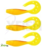 Nevis Twister Shad Gumihal Sárga-Narancs 11Cm 3Db/Cs