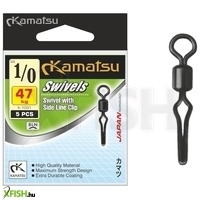 Kamatsu Swivel With Side Line Clip K1031 Klipszes Forgó 4-es 32Kg 5db/csomag