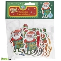 grafix karácsonyi szivacsmatricák, 25 db